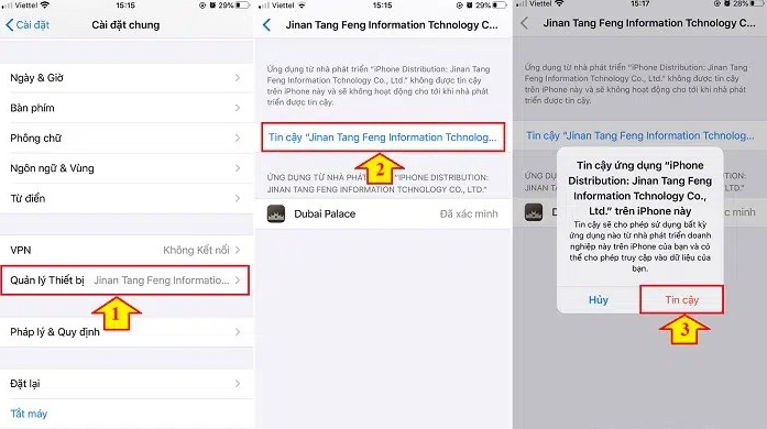 Cách cài đặt ứng dụng trên iOS