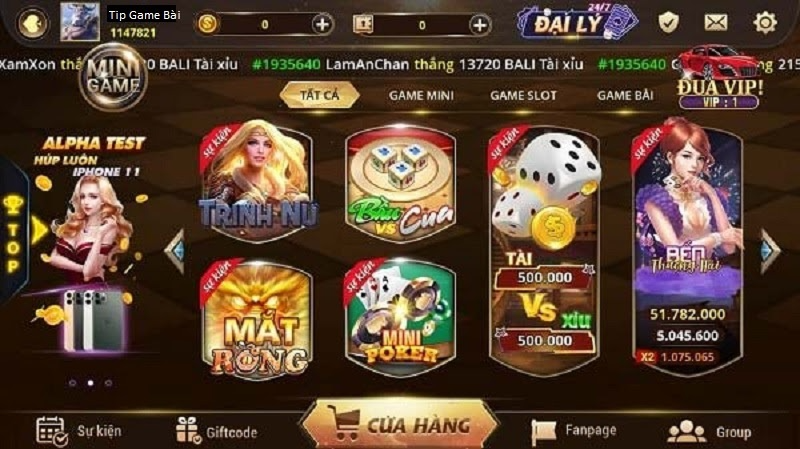Bali Club - Cổng game nổ hũ siêu to, đẳng cấp Châu Âu