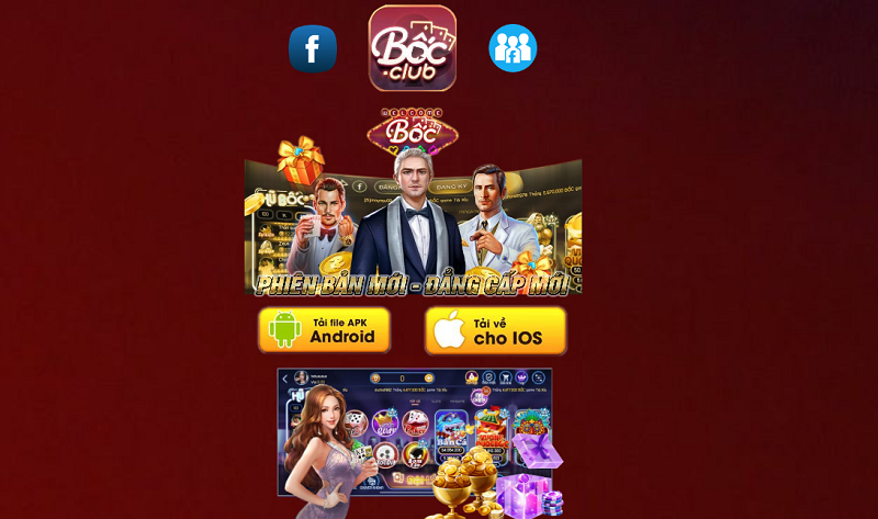 Tải Bốc Club – Sân chơi đổi thưởng hoành tráng tại châu Á