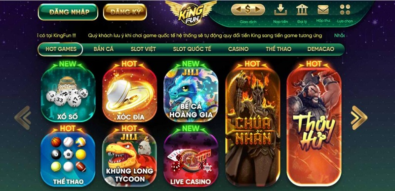 Review KingFun - Nổ hũ thả ga, rinh quà cực đã