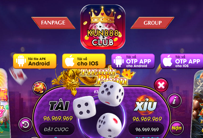 Kun888 Club – Sân chơi đổi thưởng thế hệ mới