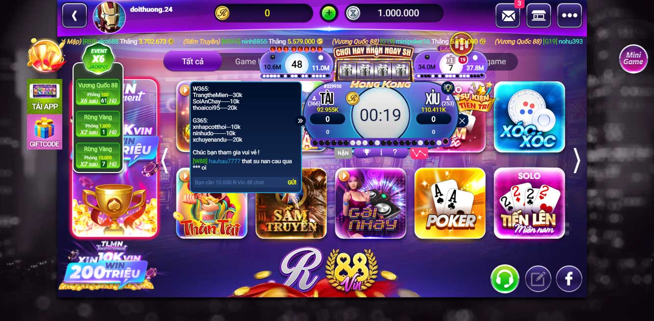R88 Vin – Cổng game đánh bài uy tín hàng đầu hiện nay