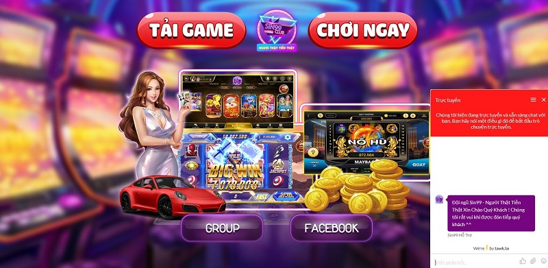 Sin99 - Làn gió mới cho thị trường game đổi thưởng Việt Nam