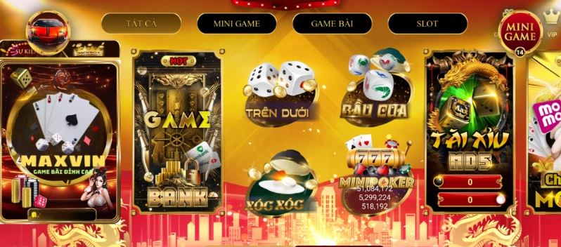 Cổng game maxvin